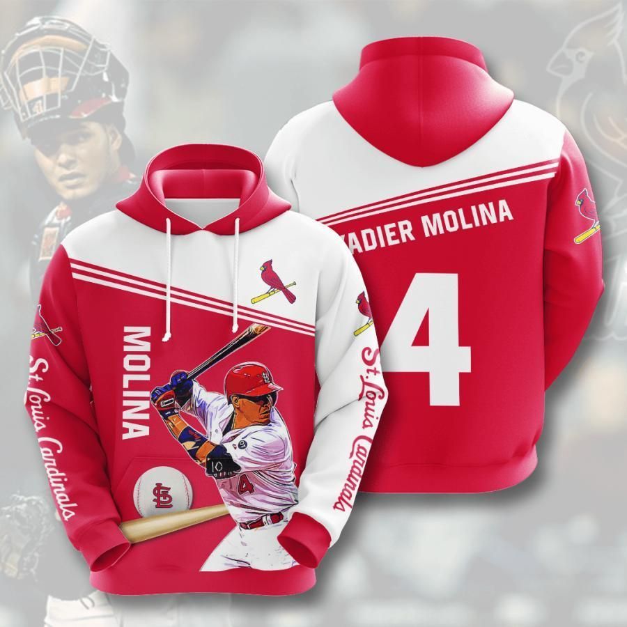 St.louis Cardinals Yadier Molina 4 3D All Over Printed Sweatshirt, Hoodie, Zip Hoodie | Nfl Fan Gear For Men, Women