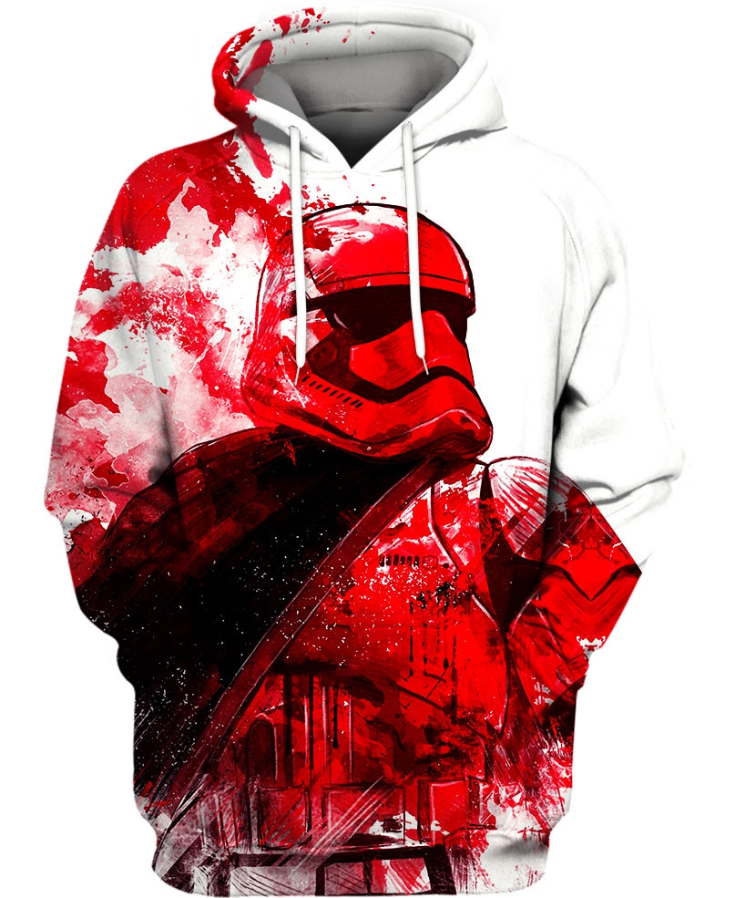 Star Wars Captain Cardinal 3D All Over Printed Sweatshirt, Hoodie, Zip Hoodie | Fan Apparel For Men, Women