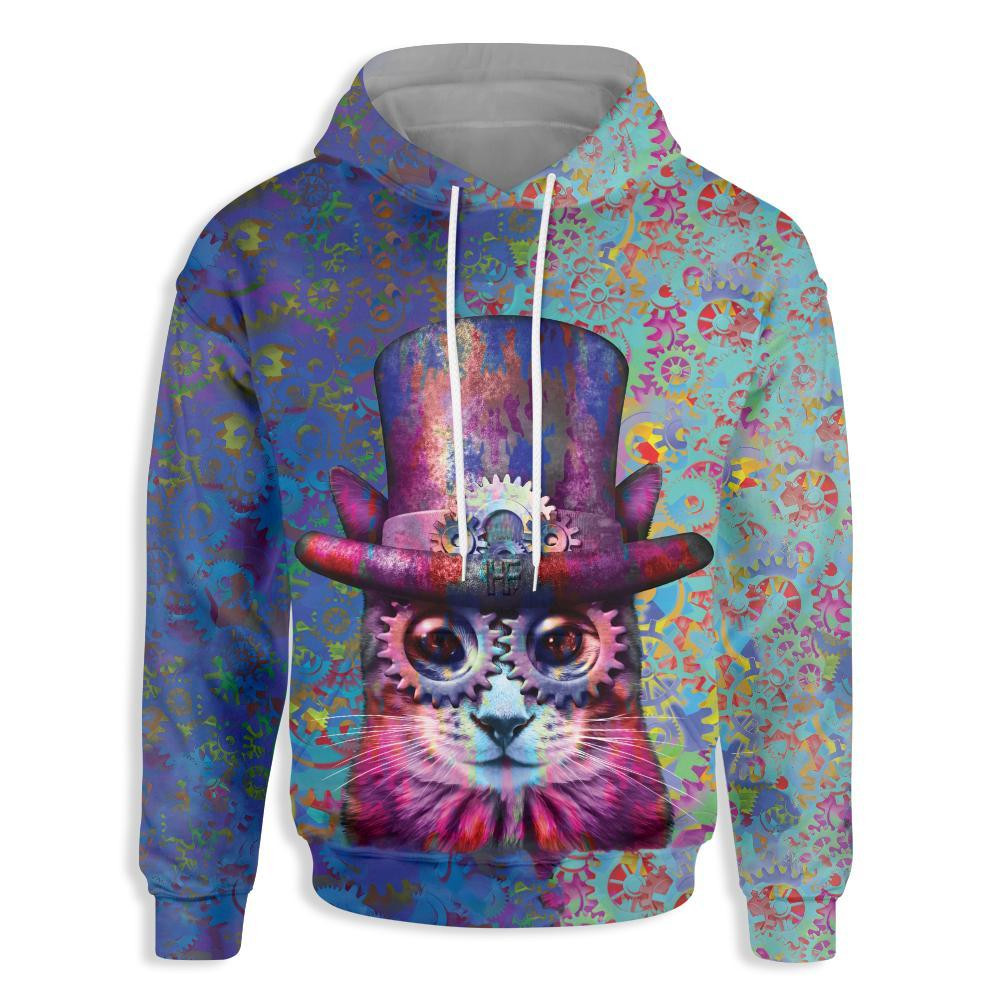 Steampunk Psychedelic 3D All Over Printed Sweatshirt, Hoodie, Zip Hoodie | Fan Apparel For Men, Women