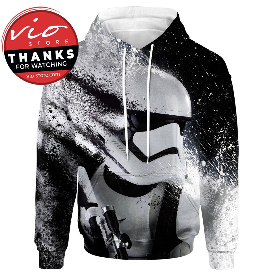 Stormtrooper Star Wars 3D All Over Printed Sweatshirt, Hoodie, Zip Hoodie | Fan Apparel For Men, Women