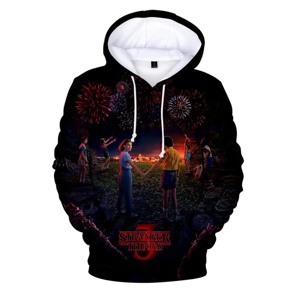 Stranger Things Sweatshirts 3D All Over Printed Sweatshirt, Hoodie, Zip Hoodie | Fan Apparel For Men, Women