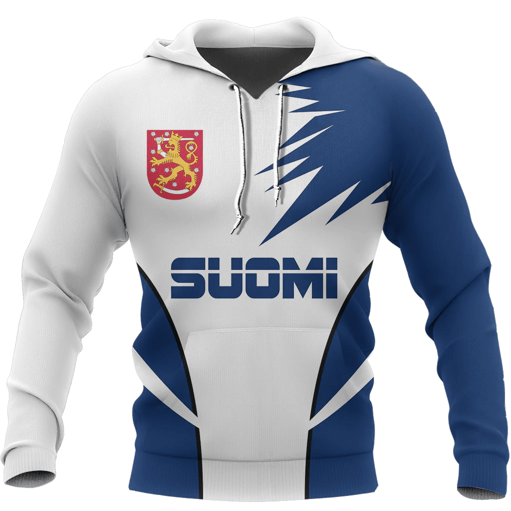 Suomi Finland Active Special Unisex 3D All Over Printed Sweatshirt, Hoodie, Zip Hoodie | Fan Apparel For Men, Women