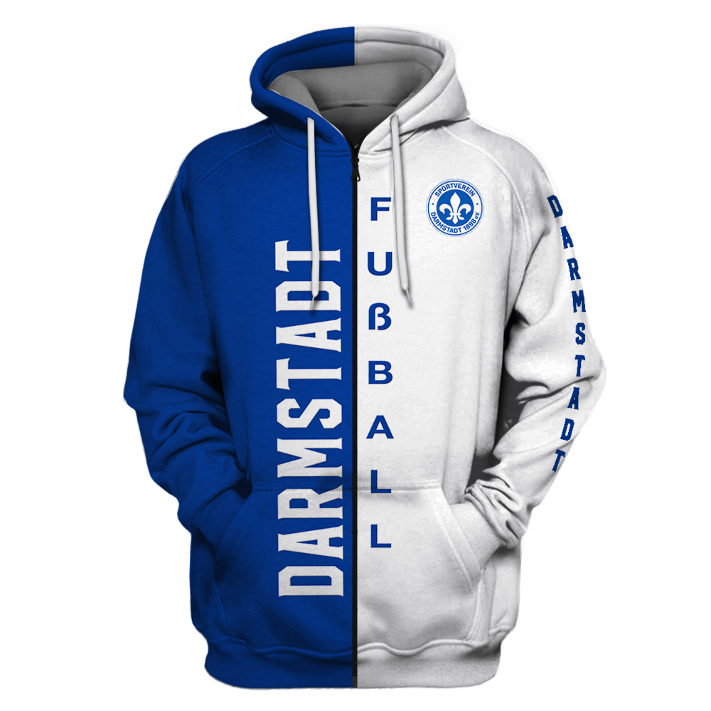 Sv Darmstadt 98 3D All Over Printed Sweatshirt, Hoodie, Zip Hoodie | Fan Apparel For Men, Women