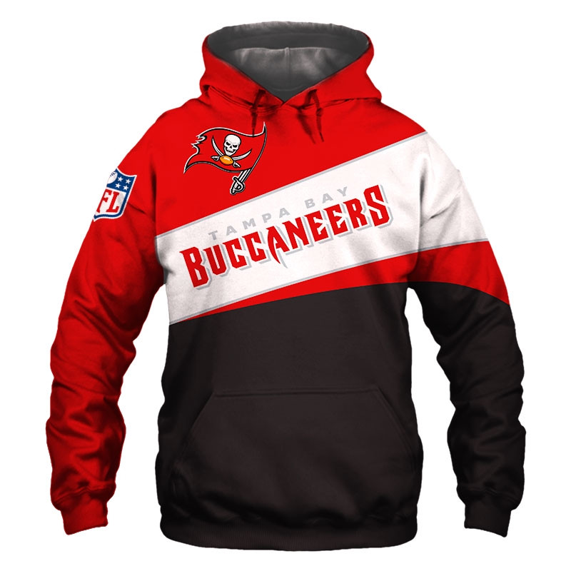 Tampa Bay Buccaneers Long Sleeve 3D All Over Printed Sweatshirt, Hoodie, Zip Hoodie | Nfl Fan Gear For Men, Women