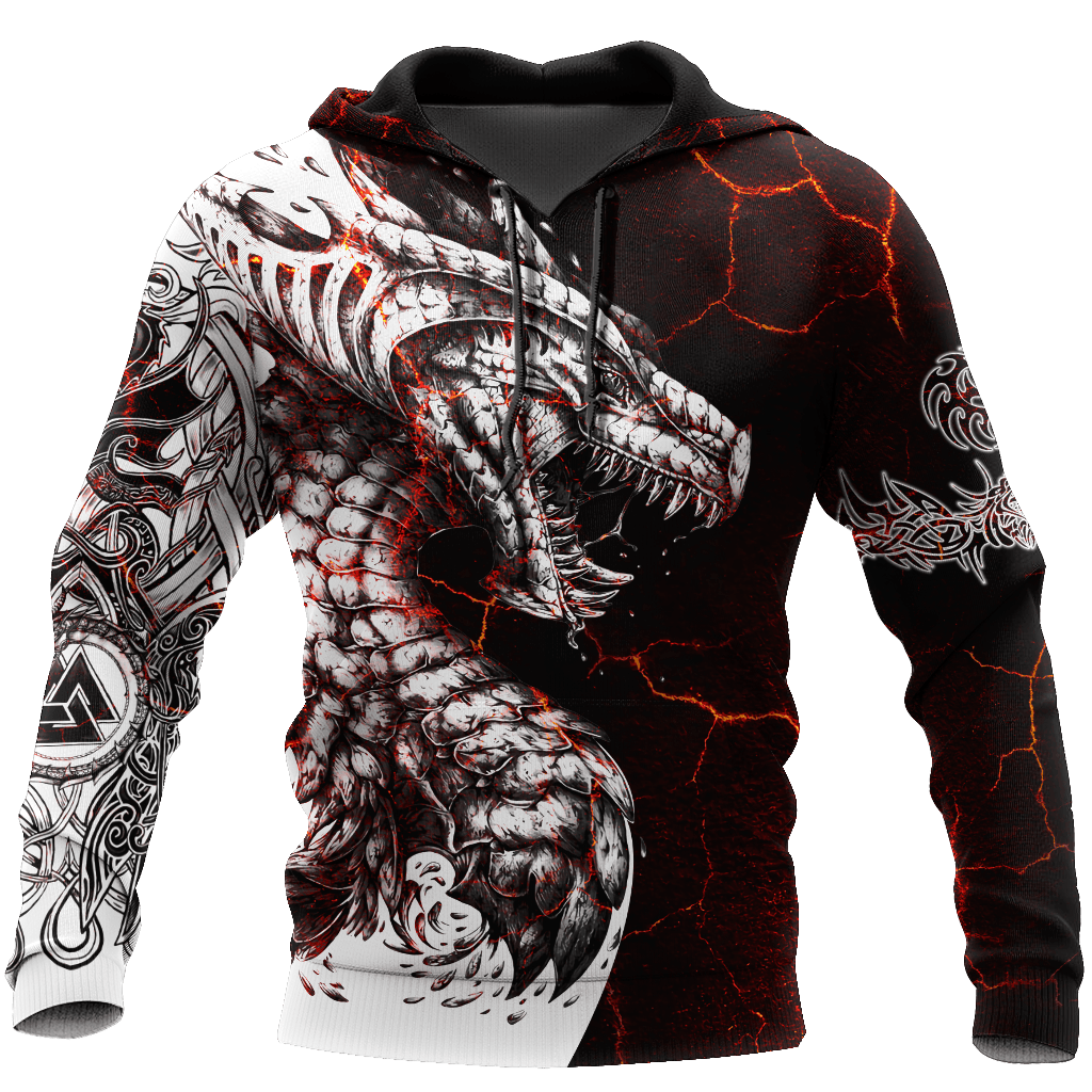 Tattoo Dragon 3D All Over Printed Sweatshirt, Hoodie, Zip Hoodie | Fan Apparel For Men, Women