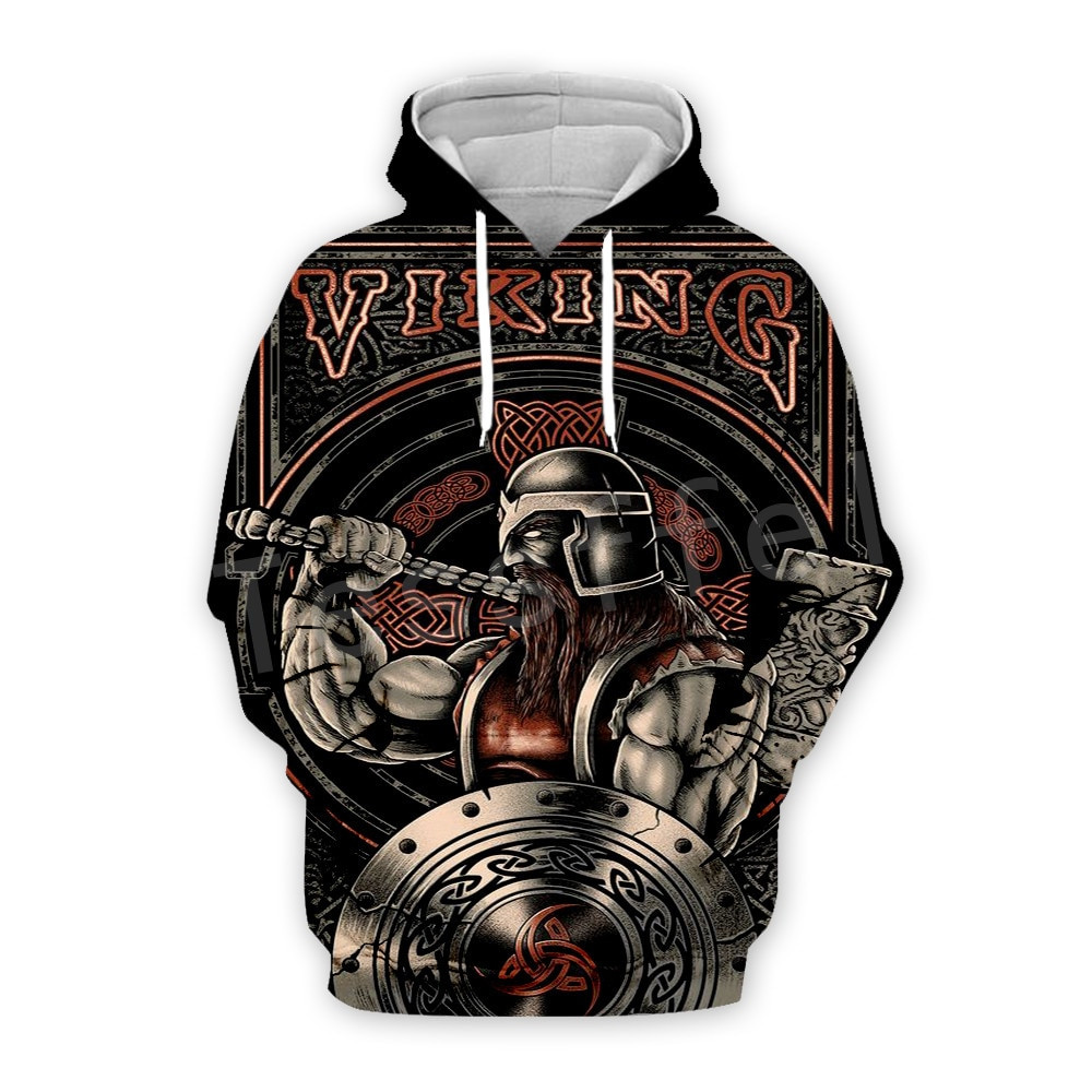 Tattoo Viking Warriors 3D All Over Printed Sweatshirt, Hoodie, Zip Hoodie | Nba Fan Gear For Men, Women