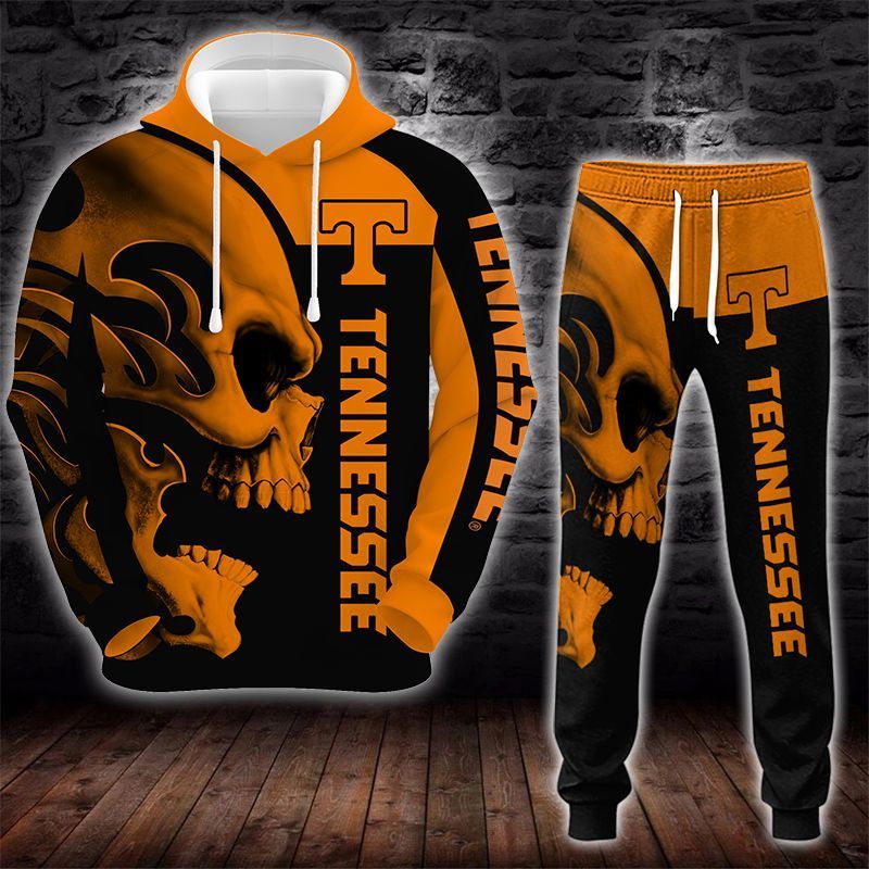 Tennessee Volunteers Skull 3D All Over Printed Sweatshirt, Hoodie, Zip Hoodie | Special Edition Fan Apparel For Men, Women