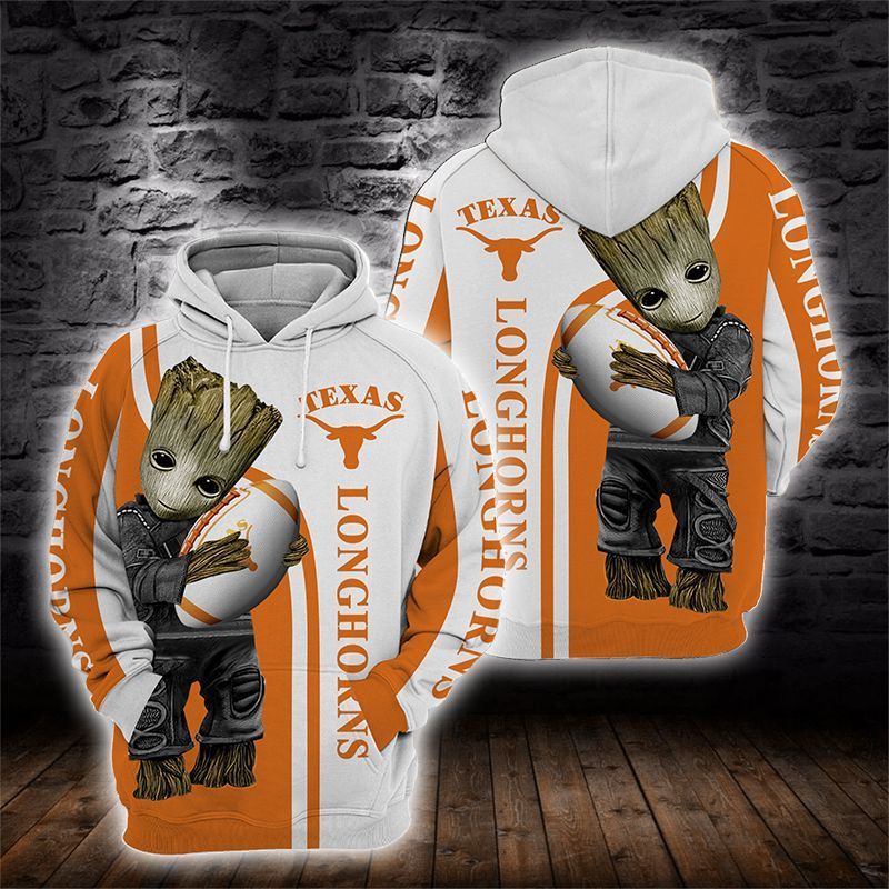 Texas Longhorns 3D All Over Printed Sweatshirt, Hoodie, Zip Hoodie | Ncaa Fan Gear For Men, Women