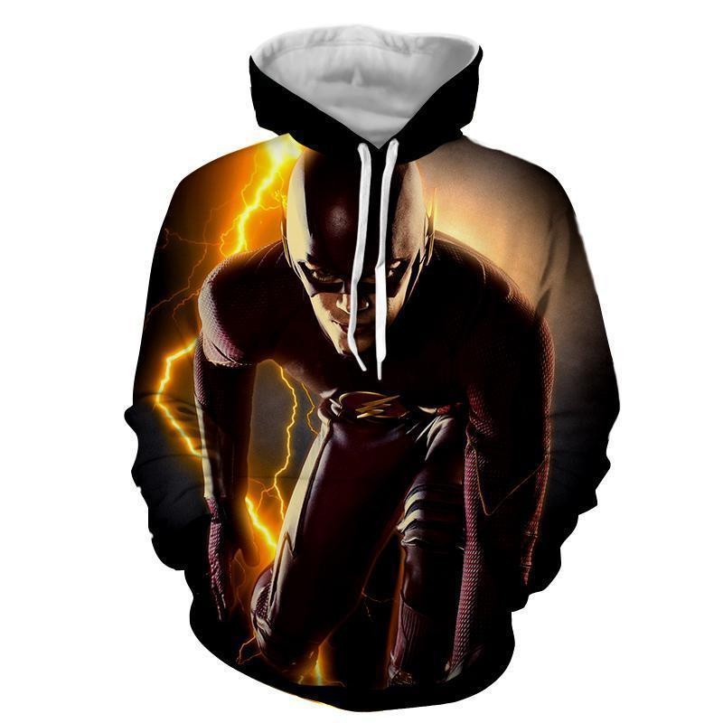The Flash Dark 3D All Over Printed Sweatshirt, Hoodie, Zip Hoodie | Fan Apparel For Men, Women