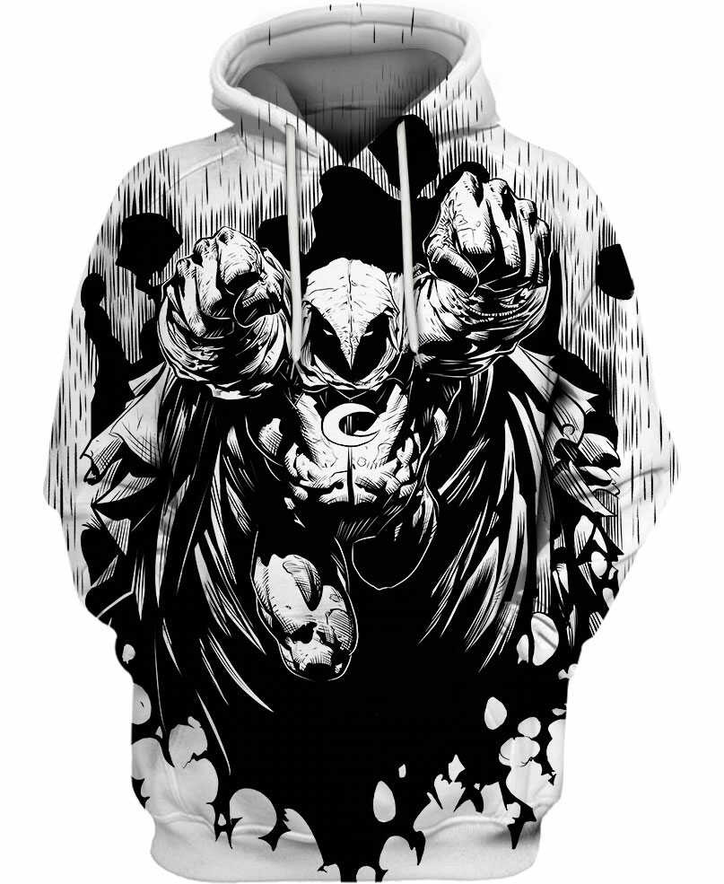 The Shadow Knight 3D All Over Printed Sweatshirt, Hoodie, Zip Hoodie | Fan Apparel For Men, Women
