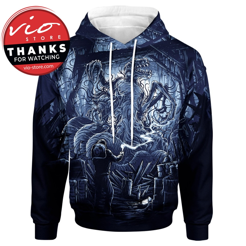 The Thing 3D All Over Printed Sweatshirt, Hoodie, Zip Hoodie | Fan Apparel For Men, Women