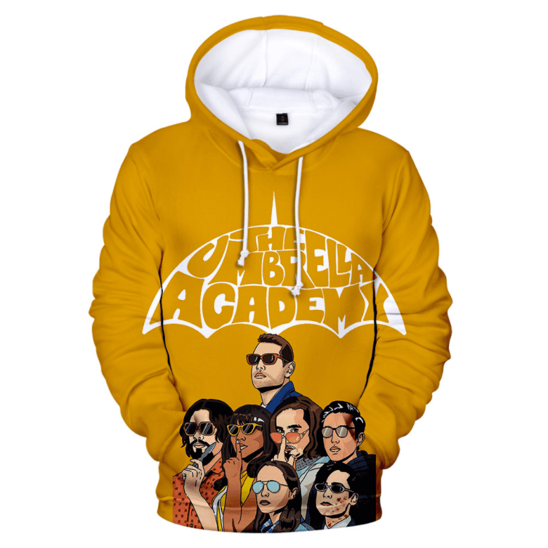The Umbrella Academy 3D All Over Printed Sweatshirt, Hoodie, Zip Hoodie | Fan Apparel For Men, Women