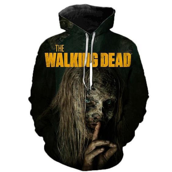 The Walking Dead 3D All Over Printed Sweatshirt, Hoodie, Zip Hoodie | Fan Apparel For Men, Women