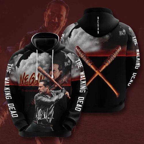 The Walking Dead And Negan Movie Character 3D All Over Printed Sweatshirt, Hoodie, Zip Hoodie | Fan Apparel For Men, Women