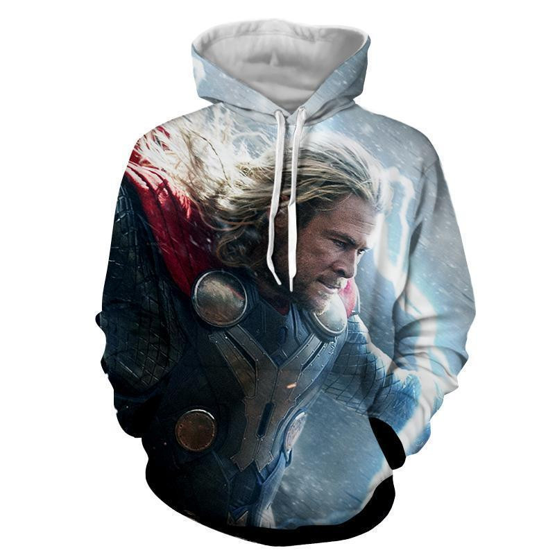 Thor Power Defence 3D All Over Printed Sweatshirt, Hoodie, Zip Hoodie | Fan Apparel For Men, Women