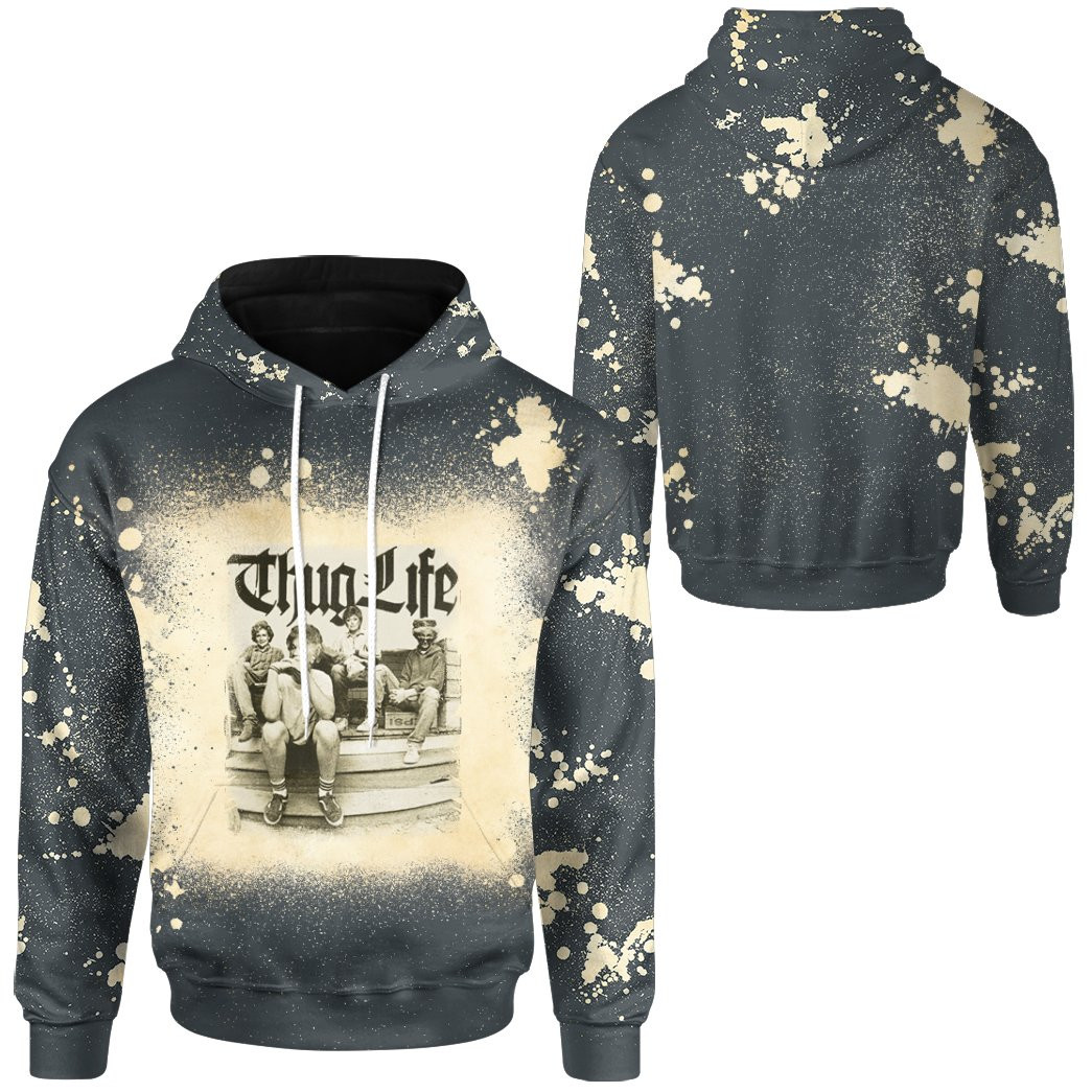 Thug Life Girls 3D All Over Printed Sweatshirt, Hoodie, Zip Hoodie | Fan Apparel For Men, Women