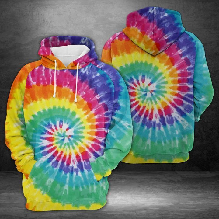 Tie Dye 3D All Over Printed Sweatshirt, Hoodie, Zip Hoodie | Fan Apparel For Men, Women