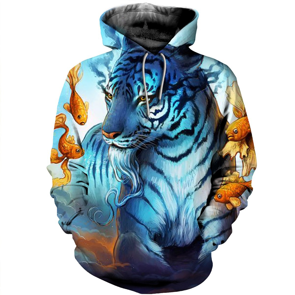 Tiger 3D All Over Printed Sweatshirt, Hoodie, Zip Hoodie | Fan Apparel For Men, Women