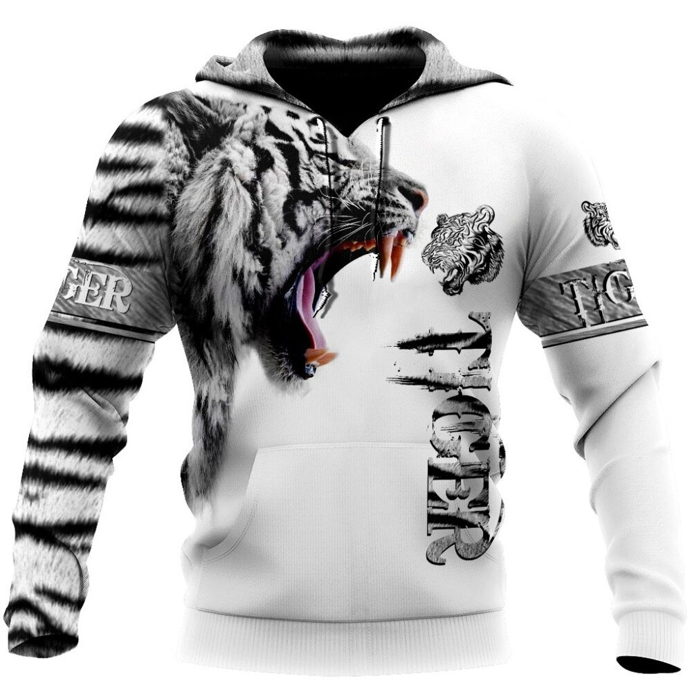 Tiger 3D All Over Printed Sweatshirt, Hoodie, Zip Hoodie | Fan Apparel For Men, Women