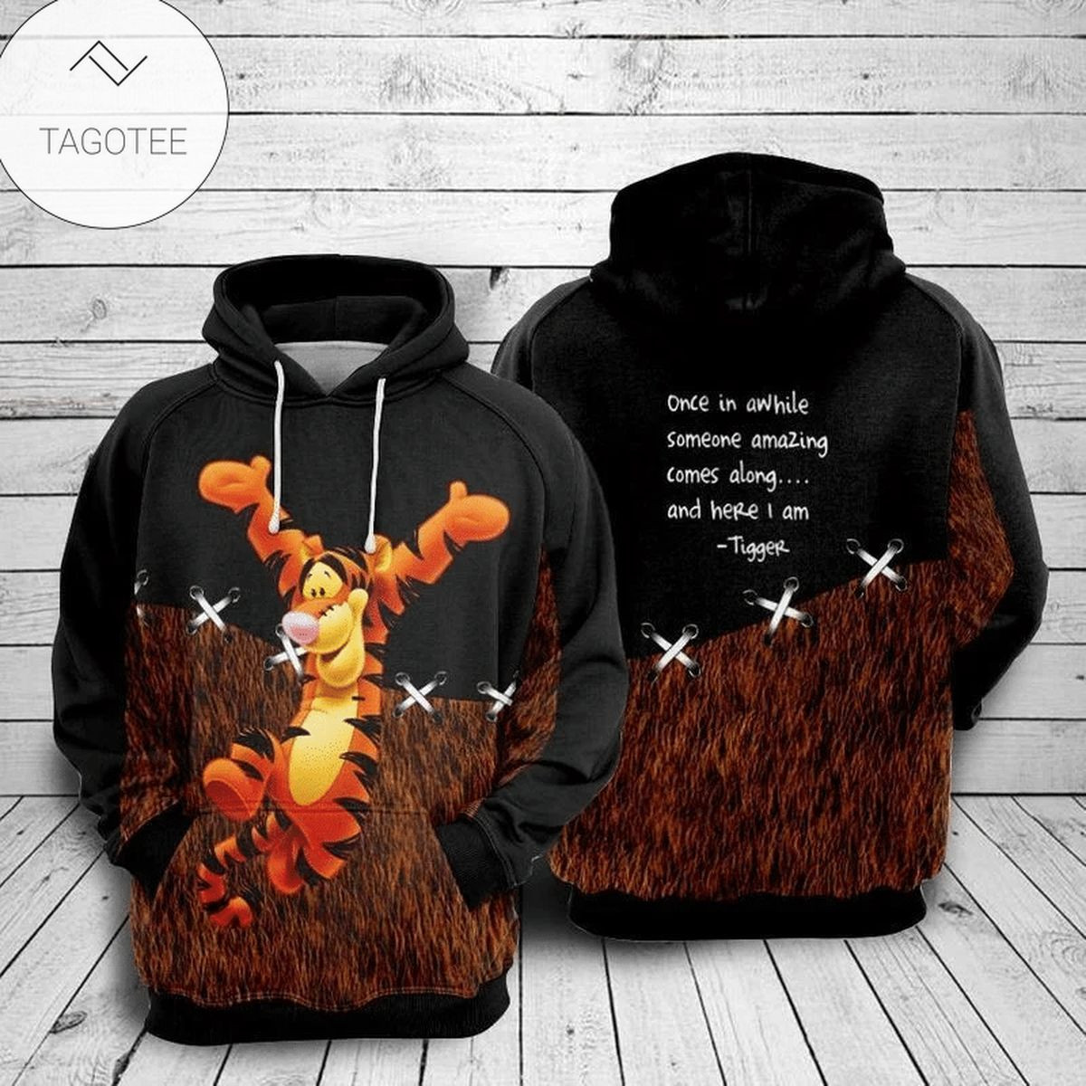 Tigger Winnie The Pooh 3D All Over Printed Sweatshirt, Hoodie, Zip Hoodie | Fan Apparel For Men, Women