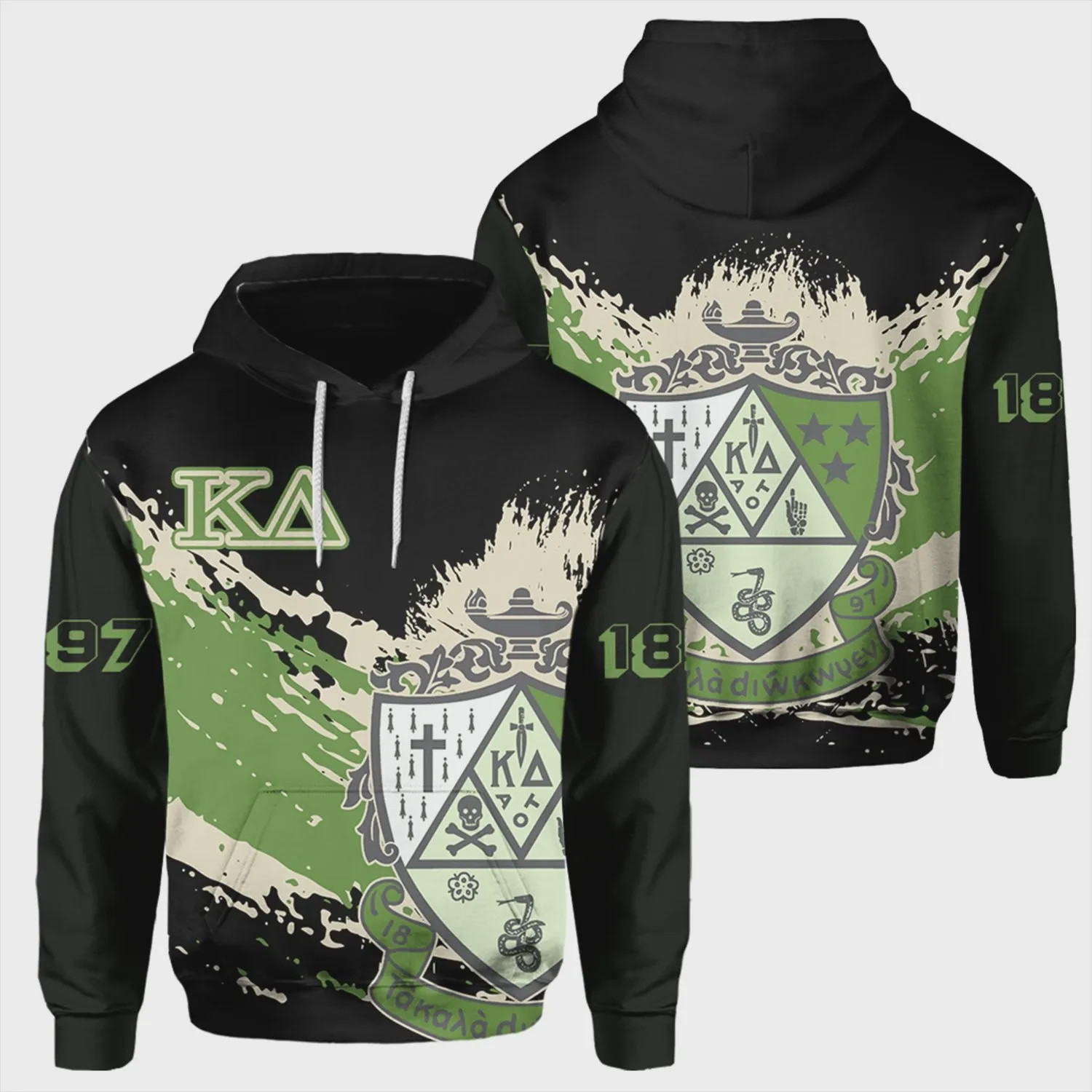 Tip Style Kappa Delta 3D All Over Printed Sweatshirt, Hoodie, Zip Hoodie | Fan Apparel For Men, Women