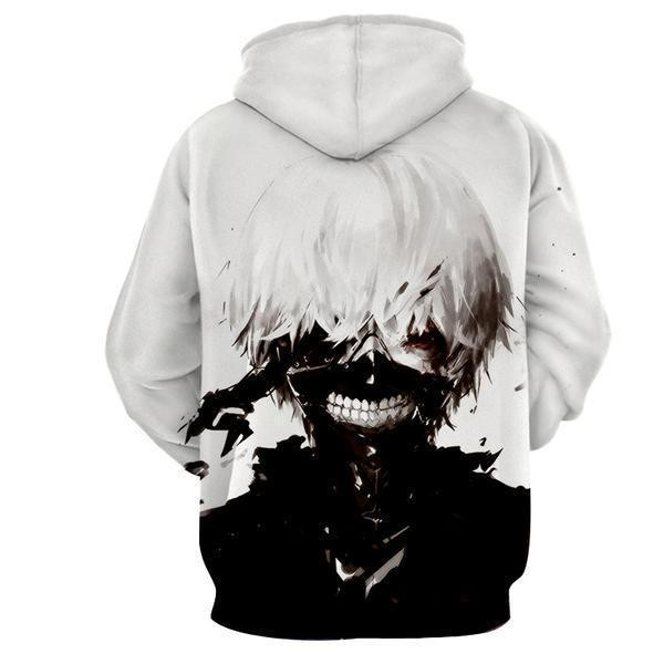 Tokyo Ghoul 3D All Over Printed Sweatshirt, Hoodie, Zip Hoodie | Fan Apparel For Men, Women