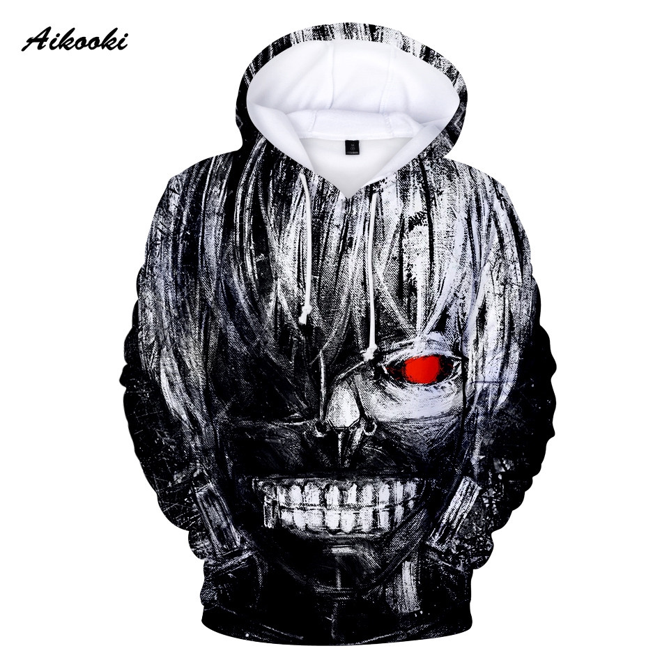 Tokyo Ghoul 3D All Over Printed Sweatshirt, Hoodie, Zip Hoodie | Fan Apparel For Men, Women