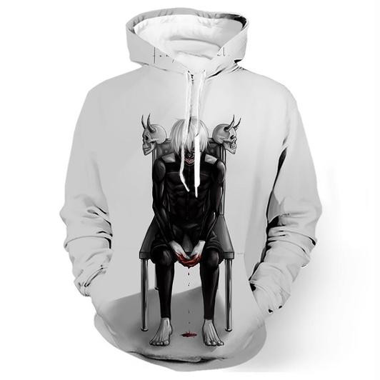 Tokyo Ghoul 3D All Over Printed Sweatshirt, Hoodie, Zip Hoodie | Fan Apparel For Men, Women