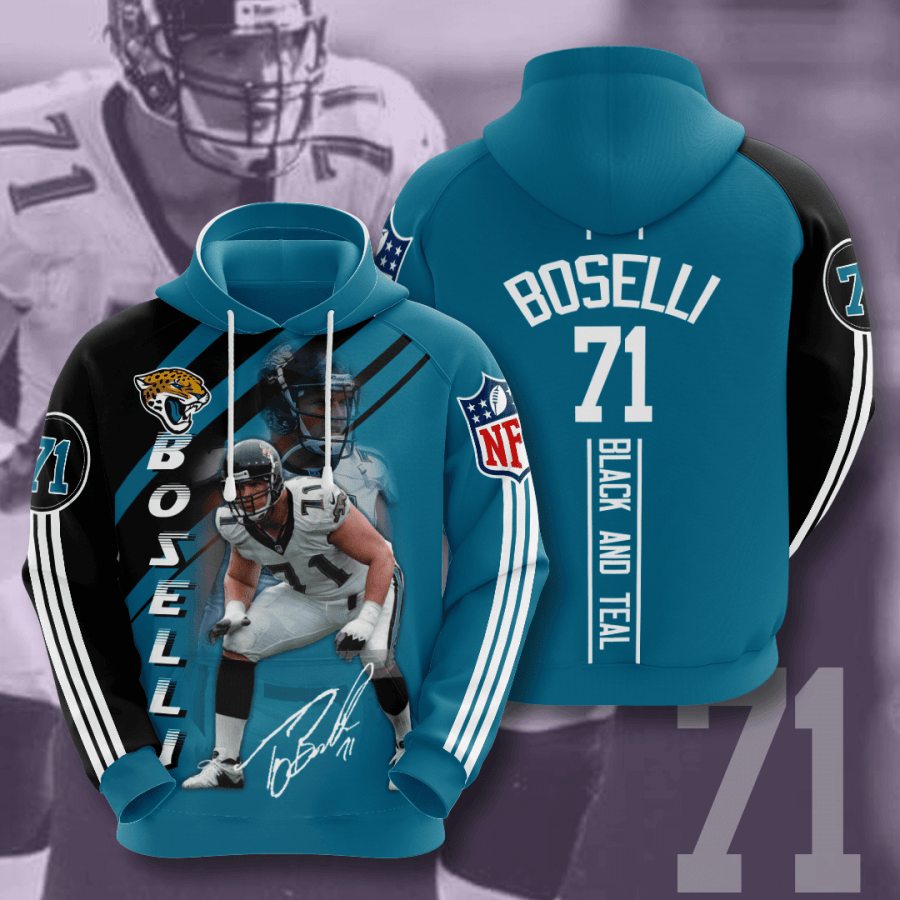 Tony Boselli Jacksonville Jaguars For Fans 3D All Over Printed Sweatshirt, Hoodie, Zip Hoodie | Nfl Fan Gear For Men, Women