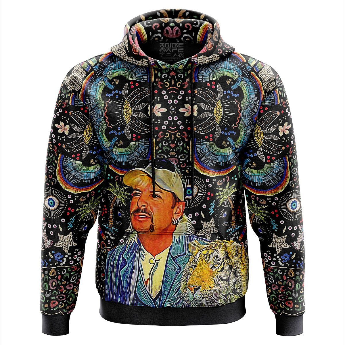 Trippy Joe Exotic Tiger King 3D All Over Printed Sweatshirt, Hoodie, Zip Hoodie | Fan Apparel For Men, Women