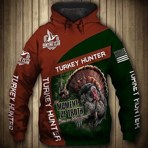 Turkey Hunters 3D All Over Printed Sweatshirt, Hoodie, Zip Hoodie | Fan Apparel For Men, Women