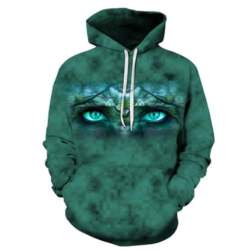 Turquoise Eyes 3D All Over Printed Sweatshirt, Hoodie, Zip Hoodie | Fan Apparel For Men, Women
