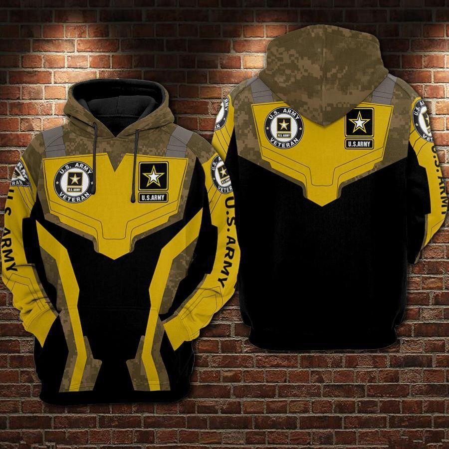 U.s Army Veteran 3D All Over Printed Sweatshirt, Hoodie, Zip Hoodie | Fan Apparel For Men, Women