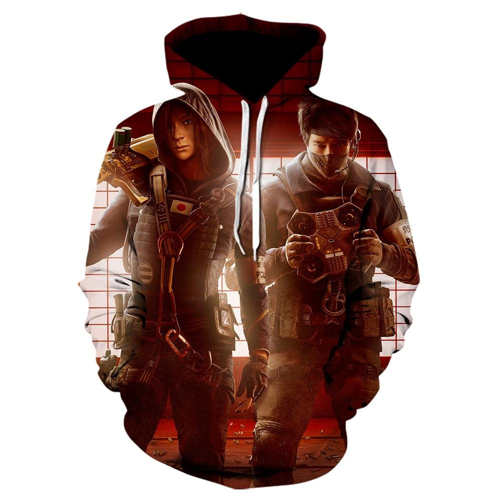 Unisex Mass Effect Rainbow Six Siege 3D All Over Printed Sweatshirt, Hoodie, Zip Hoodie | Fan Apparel For Men, Women