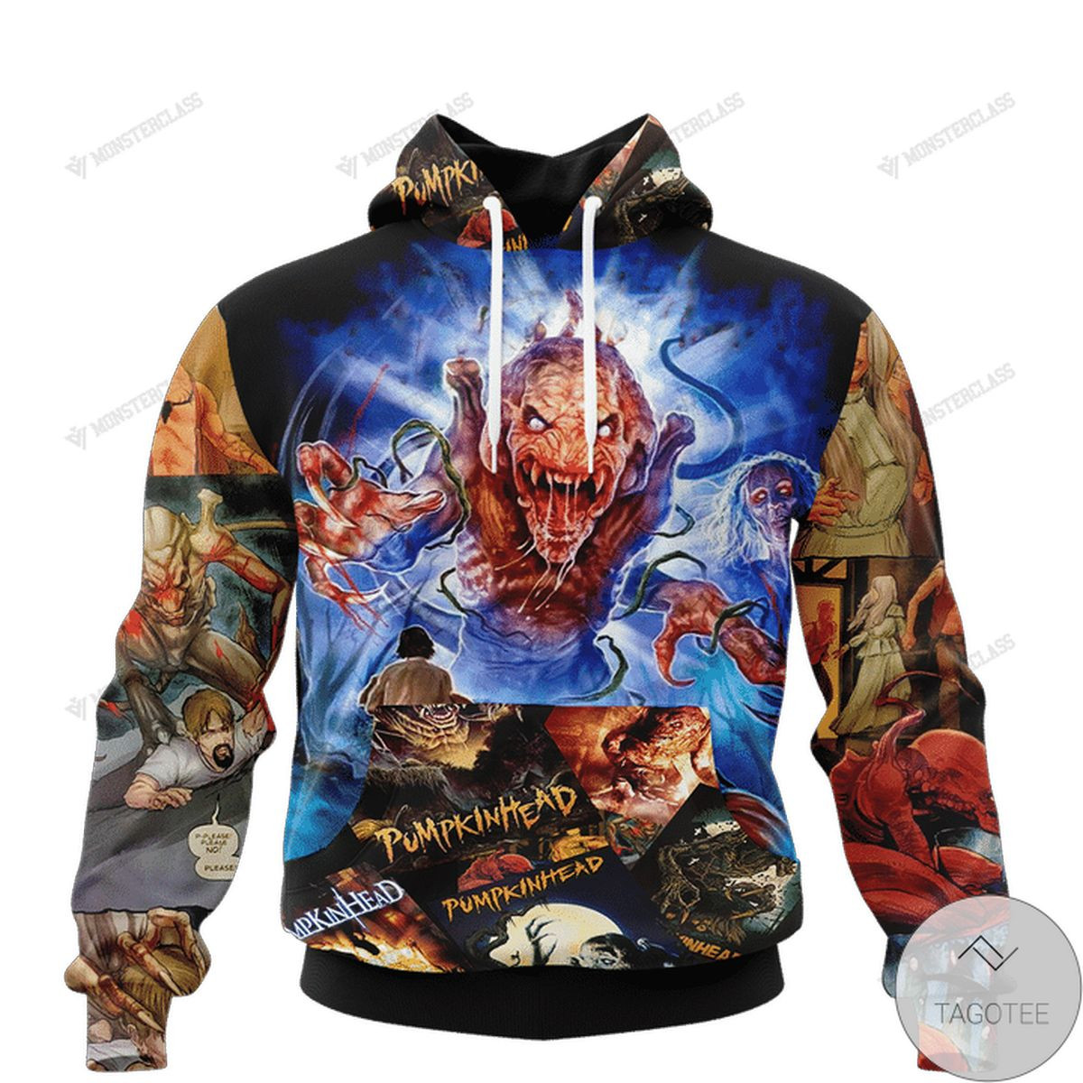 Unisex Pumpkinhead Halloween Horror 3D All Over Printed Sweatshirt, Hoodie, Zip Hoodie | Special Edition Fan Apparel For Men, Women