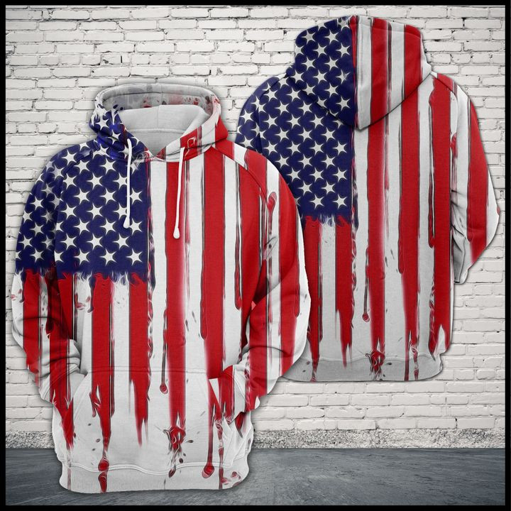 Usa Flag 3D All Over Printed Sweatshirt, Hoodie, Zip Hoodie | Fan Apparel For Men, Women