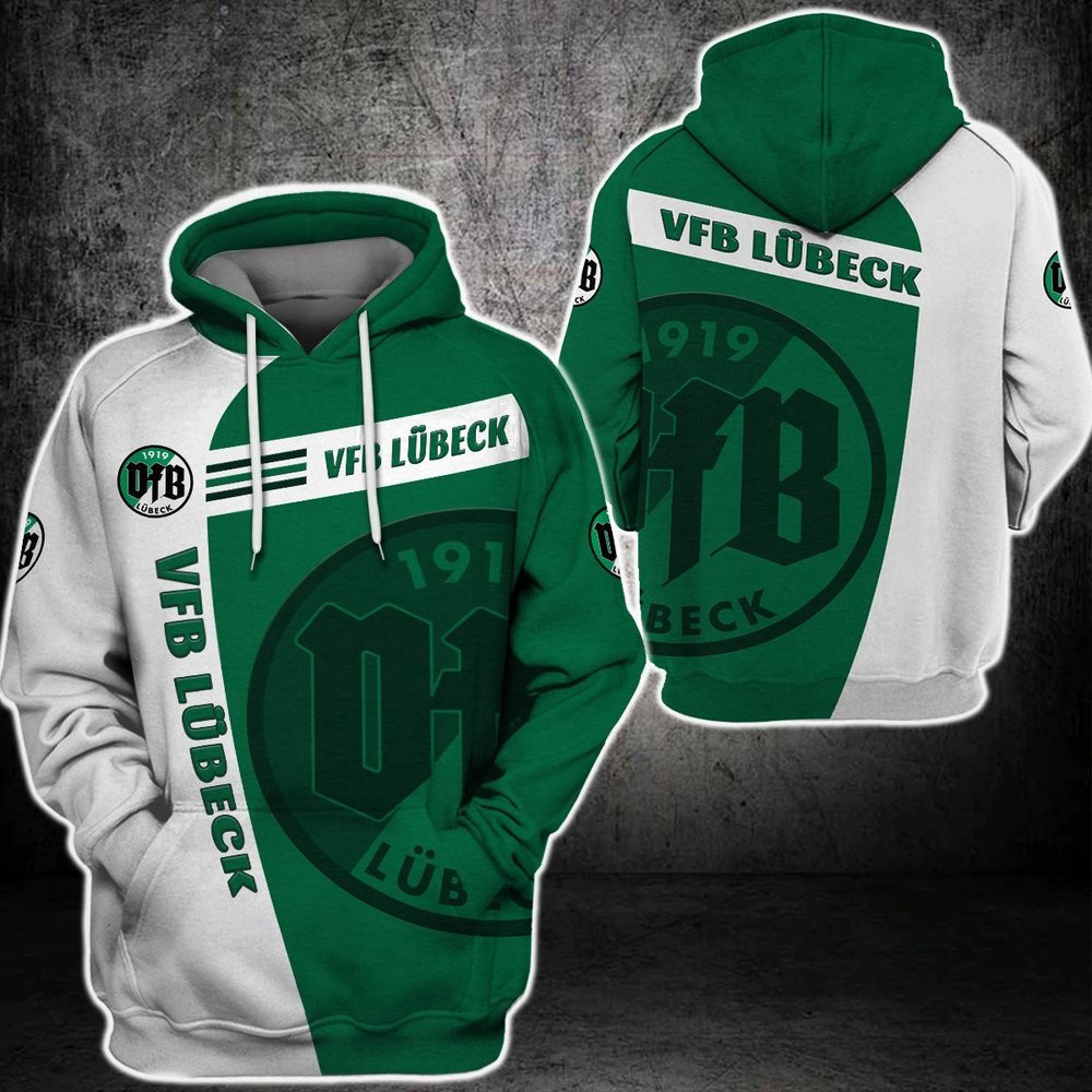 Vfb Lübeck Unisex 3D All Over Printed Sweatshirt, Hoodie, Zip Hoodie | Fan Apparel For Men, Women