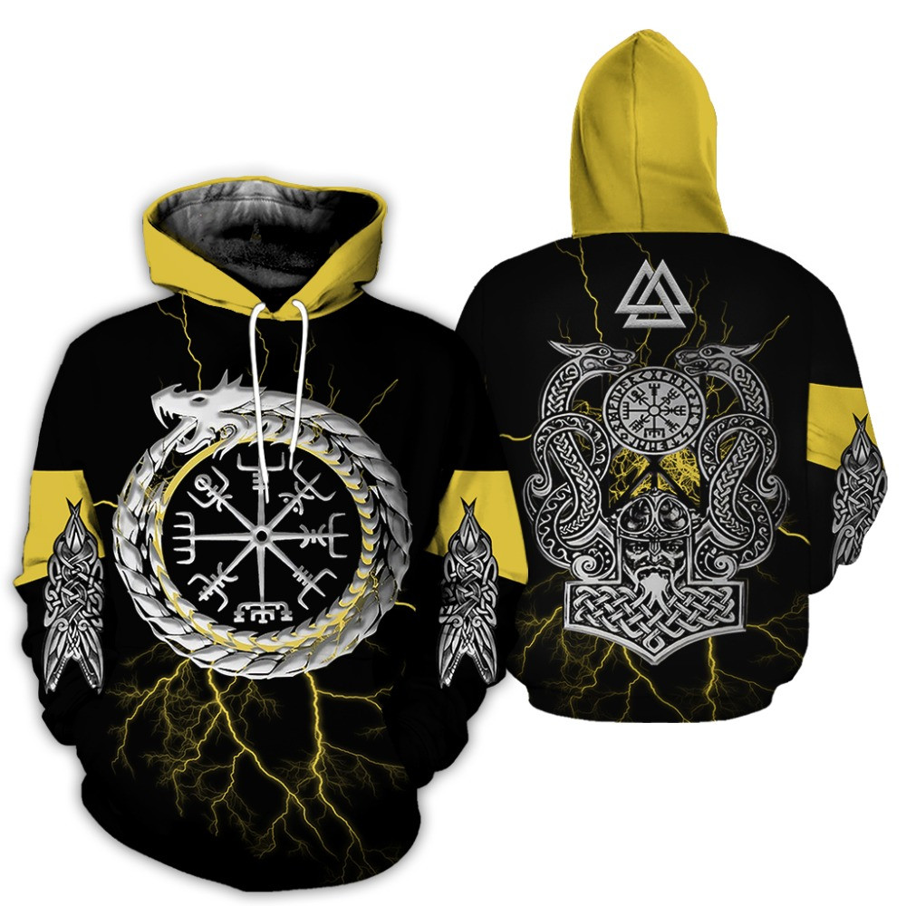 Viking 3D All Over Printed Sweatshirt, Hoodie, Zip Hoodie | Fan Apparel For Men, Women