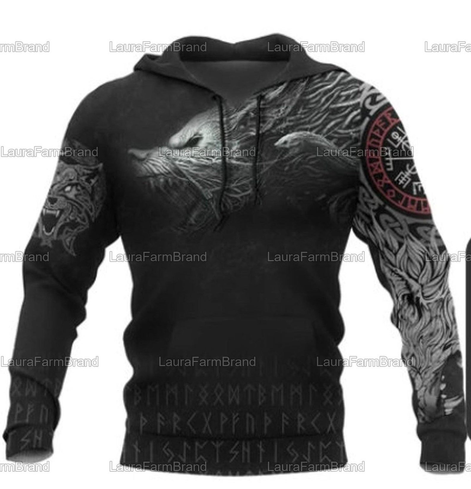 Viking Fenrir 3D All Over Printed Sweatshirt, Hoodie, Zip Hoodie | Fan Apparel For Men, Women