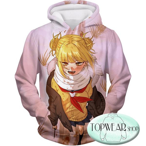 Villain Himiko Toga My Hero Academia 3D All Over Printed Sweatshirt, Hoodie, Zip Hoodie | Fan Apparel For Men, Women