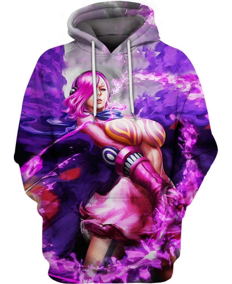 Vinsmoke Reiju 3D All Over Printed Sweatshirt, Hoodie, Zip Hoodie | Fan Apparel For Men, Women