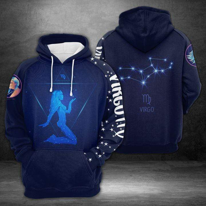 Virgo Zodiac 3D All Over Printed Sweatshirt, Hoodie, Zip Hoodie | Fan Apparel For Men, Women
