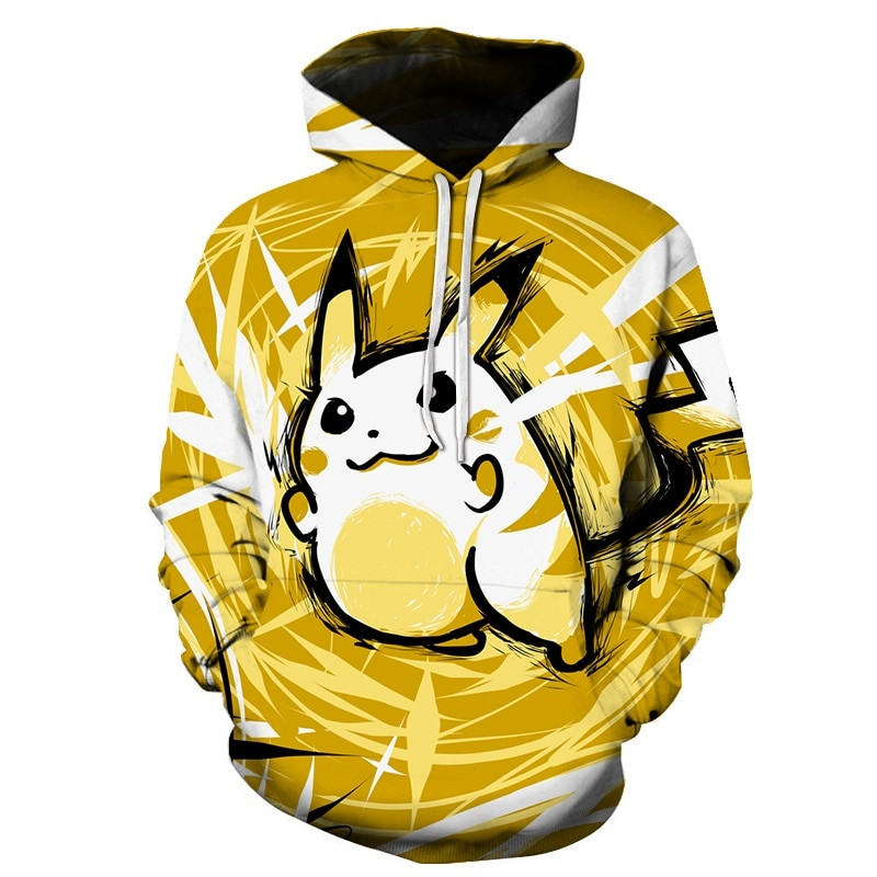 Waliifashion Pokemon 3D All Over Printed Sweatshirt, Hoodie, Zip Hoodie | Special Edition Fan Apparel For Men, Women