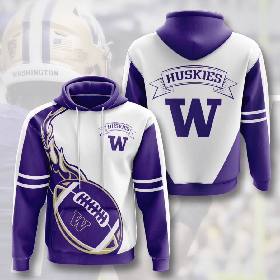 Washington Huskies 3D All Over Printed Sweatshirt, Hoodie, Zip Hoodie | Ncaa Fan Gear For Men, Women