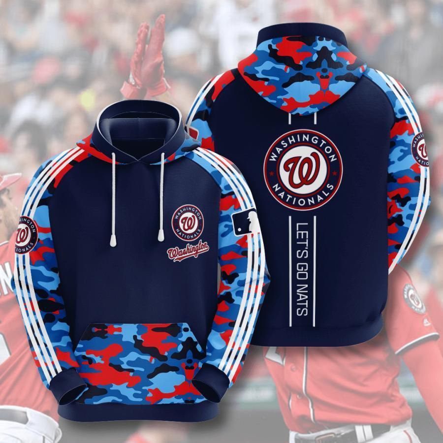Washington Nationals 3D All Over Printed Sweatshirt, Hoodie, Zip Hoodie | Mlb Fan Gear For Men, Women