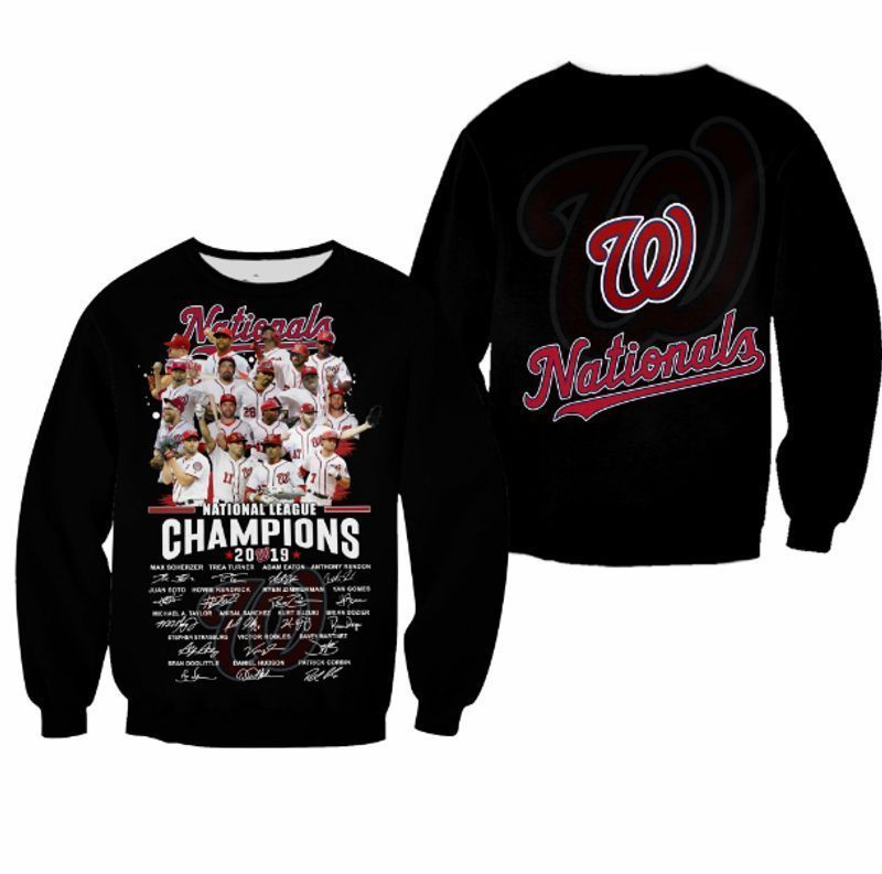 Washington Nationals 3D All Over Printed Sweatshirt, Hoodie, Zip Hoodie | Mlb Fan Gear For Men, Women