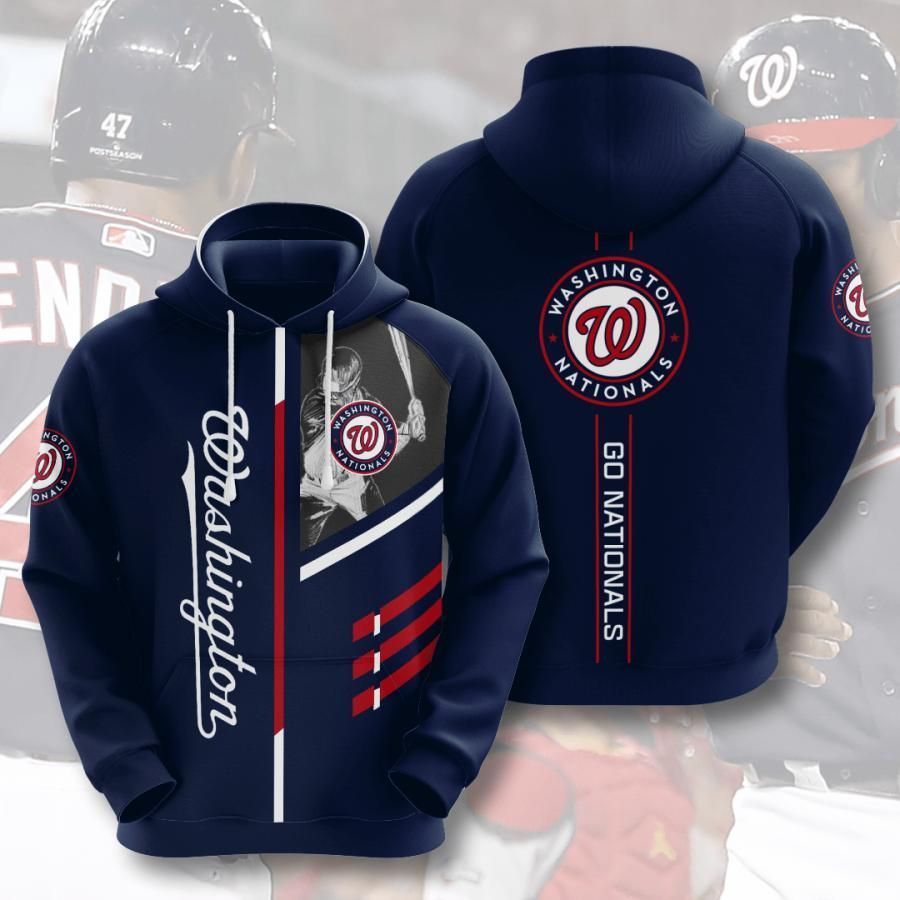 Washington Nationals 3D All Over Printed Sweatshirt, Hoodie, Zip Hoodie | Mlb Fan Gear For Men, Women