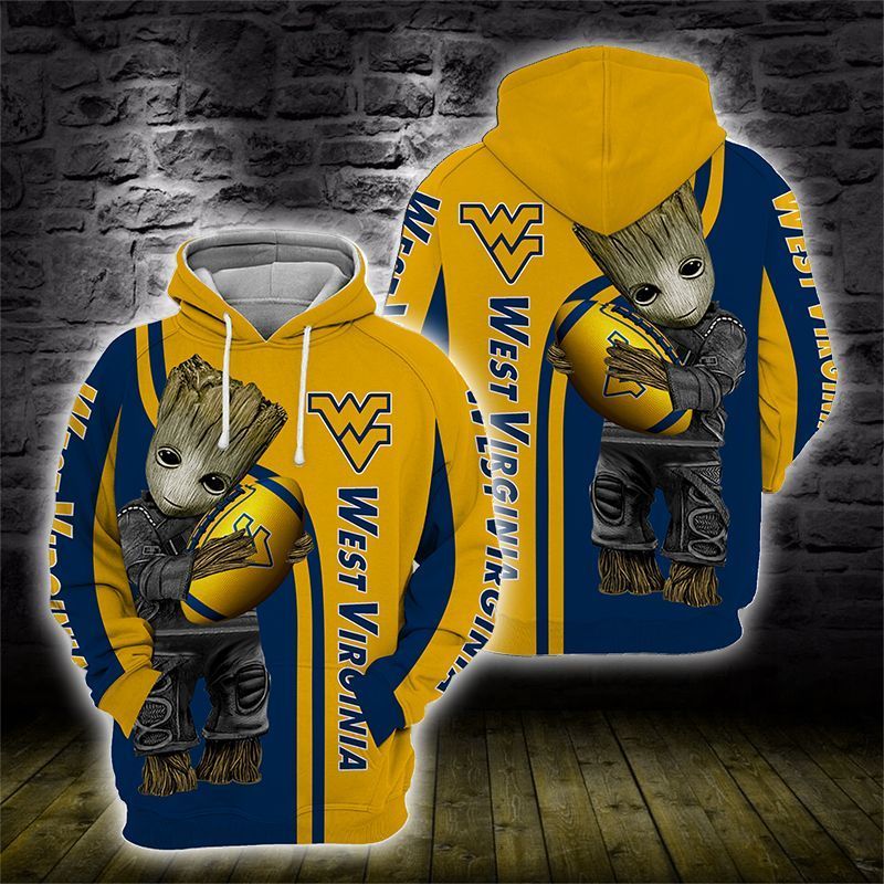 West Virginia Mountaineers 3D All Over Printed Sweatshirt, Hoodie, Zip Hoodie | Ncaa Fan Gear For Men, Women