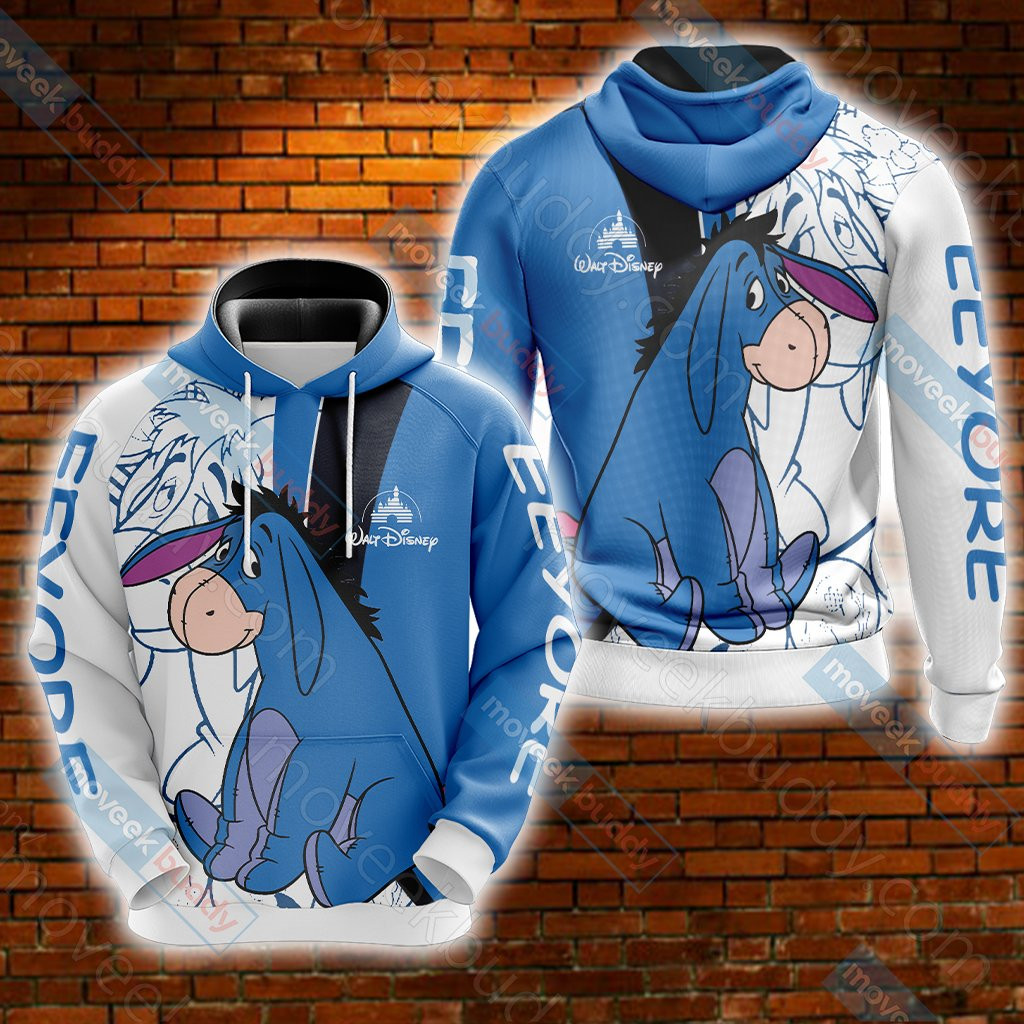 Winnie The Pooh 3D All Over Printed Sweatshirt, Hoodie, Zip Hoodie | Fan Apparel For Men, Women