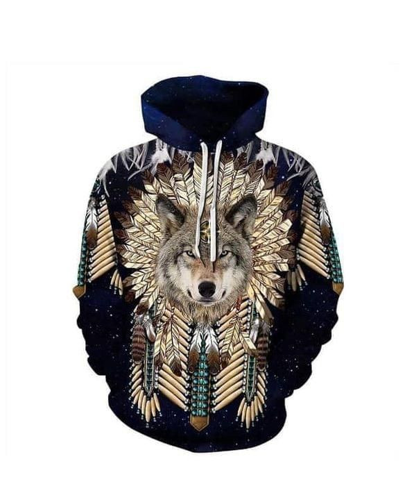Wolf 3D All Over Printed Sweatshirt, Hoodie, Zip Hoodie | Fan Apparel For Men, Women